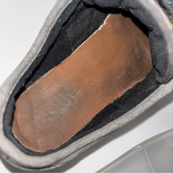 Vans Youth Size 7 Old Skool Lace Up 2 Tone black/gray Sneakers #500714 - Picture 10 of 12